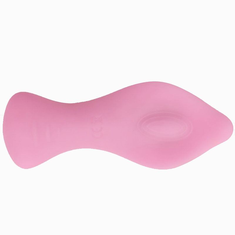 Voksen sex legetøj vibrerende spyd vibrator tryllestav (lyserød tunge)