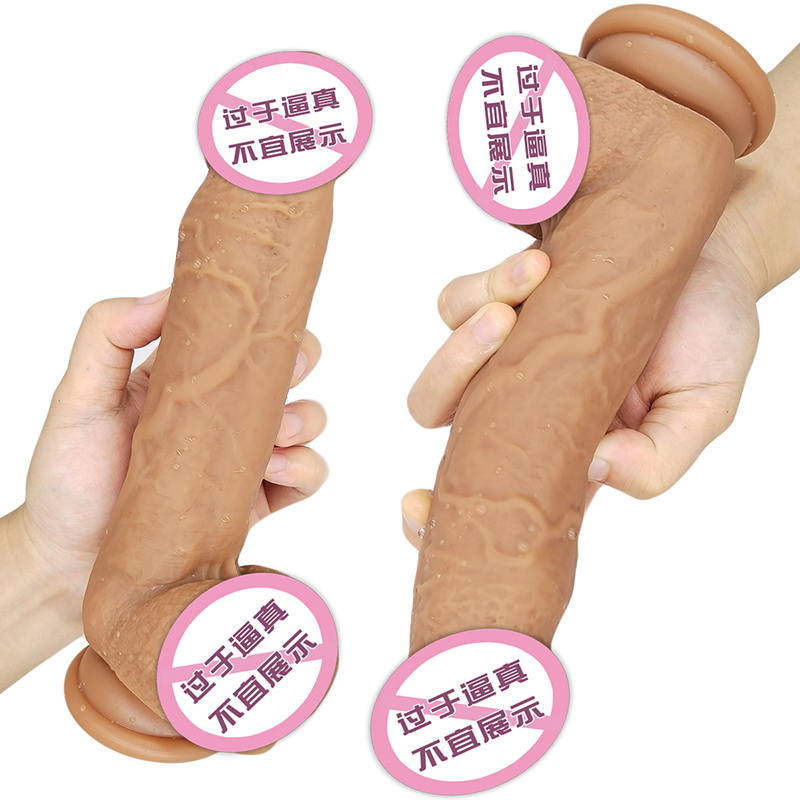 894 Super Suge Cup Kvindelig onani Dildoer Silicon Dildos Realistic Soft Kæmpe sexlegetøj Flesh Penis Realistiske Big Dildos til kvinder