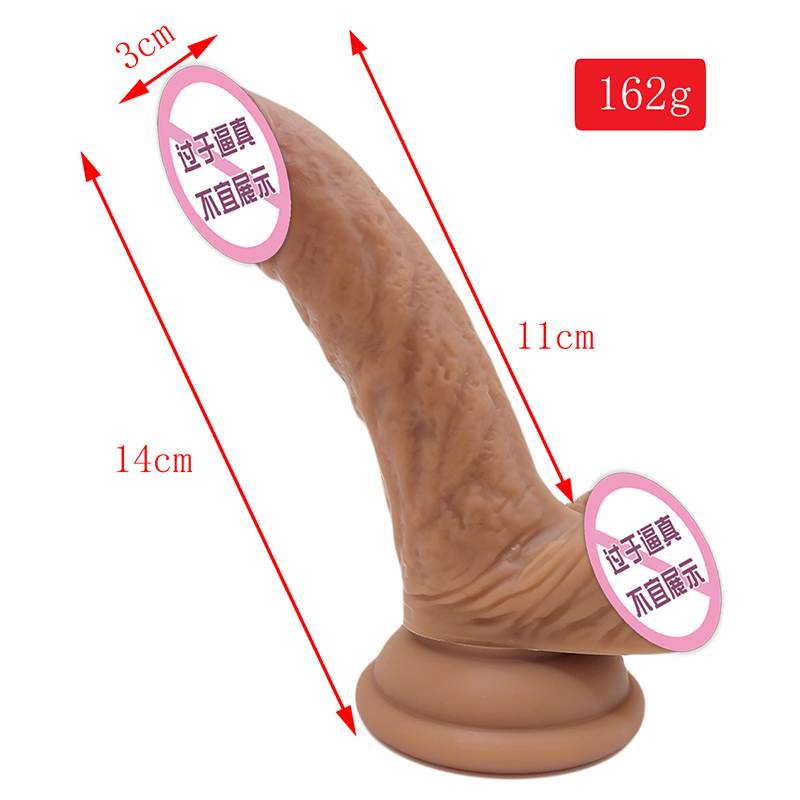 903 realistisk dildo silikone dildo med sugekop g-spot stimulering dildoer anal sex legetøj til kvinder og par